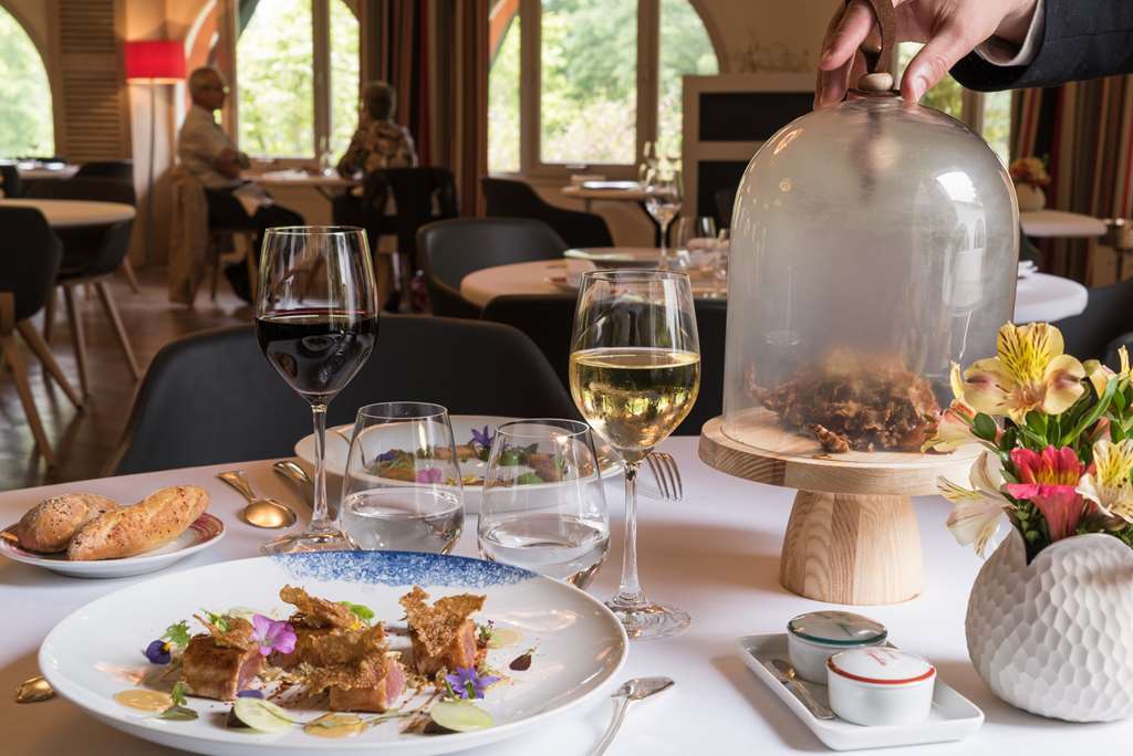 Hotel Les Freres Ibarboure Бидар Ресторан фото